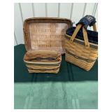 Longaberger Baskets-Times 3