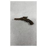 Antique Cowboy Cap Gun- Missing 1/2 Barrel