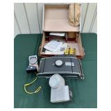 Polaroid Camera W/ Accessories, Model 150 Land