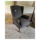 Wing Back Recliner- Does Have Some Damage