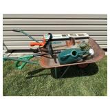 Light Duty Single Wheel Wheel Barrow Plus