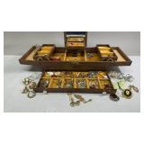 Jewelry Box With Contents- See Pictures