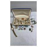 Jewelry Box With Contents