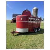 1999 Cornpro SB-14 6S Cattle Trailer