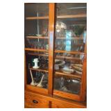 China Cabinet Full of Glassware
