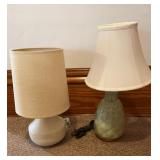 2 Nightstand Lamps