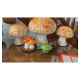 Ceramic Mushrooms