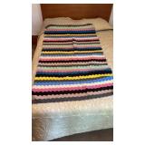 Handmade Afghan Throw Blanket