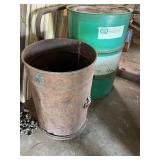 55 Gallon Drum and Empty Drum