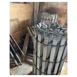 Snow Fence and Metal Fence Posts
