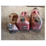 3 Gas Cans