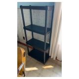4-Tier Plastic Shelf