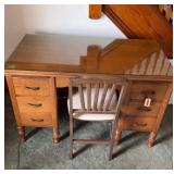 Type Writer Desk and Chair