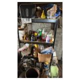 Contents of shelf and shelf unit