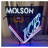 Molson Ice Neon Sign