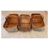 3 Vegetable Baskets