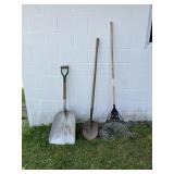2 Shovels and a Rake