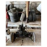 Antique Reel Mower-Gas