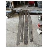 4-Cross Cut Saw Blades-No Handles