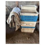 Plastic Bins and Feed Bags
