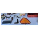 Tool Box, Miscellaneous Tools, C-Clamps, Sign, Etc