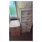 3 Drawers Dresser & 5 Drawers Dresser