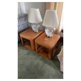 2 End Stands And Decrotive Lamps