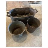 2 Pails and a Tub