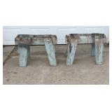 2 Saw Horses