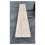 12 FT Hardwood Butcher Block Counter Top