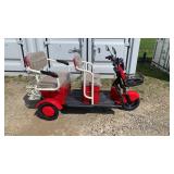 IRGC40 MINI GOLF CART RED