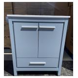 30 IN Grey Bathroom Vanity Cabinet (Brand New!!!)