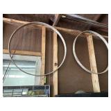 Wooden Barrel Hoops 26" Diameter