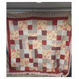 Pottery Barn Floral Patchwork Quilt 95"x 85ï¿½