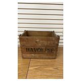 Havoline Wood Crate