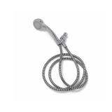 NEW Medline Deluxe Chrome Handheld Shower Head