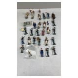 Assortment of Cast Iron Band Members and Soldiers