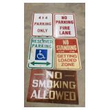 Metal and Plastic Signs
