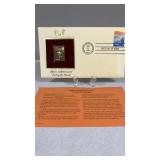 1 24kt. 1st Day Commemorative Stamp