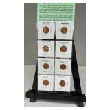 8 2009 Lincoln Cent Set