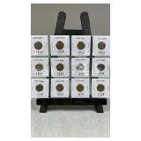 2 Sheets of 6 Old Wheat Cents