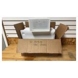 50 Plastic Stacking Shoe Boxes