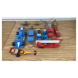 Assortment of Planes, Cars, and etc