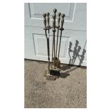 Fireplace Tools Brass