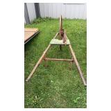 Early Wooden Garden Cultivator
