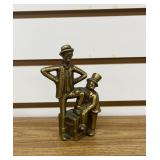 Brass Mutt and Jeff Statue
