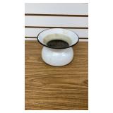 Vintage White Spittoon
