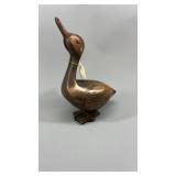 Bronze Cast Duck Bank