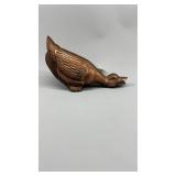 Bronze Cast Duck Bank