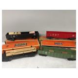 Lionel Train Cars with Boxes